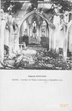 Eglise en ruines (Maixe)